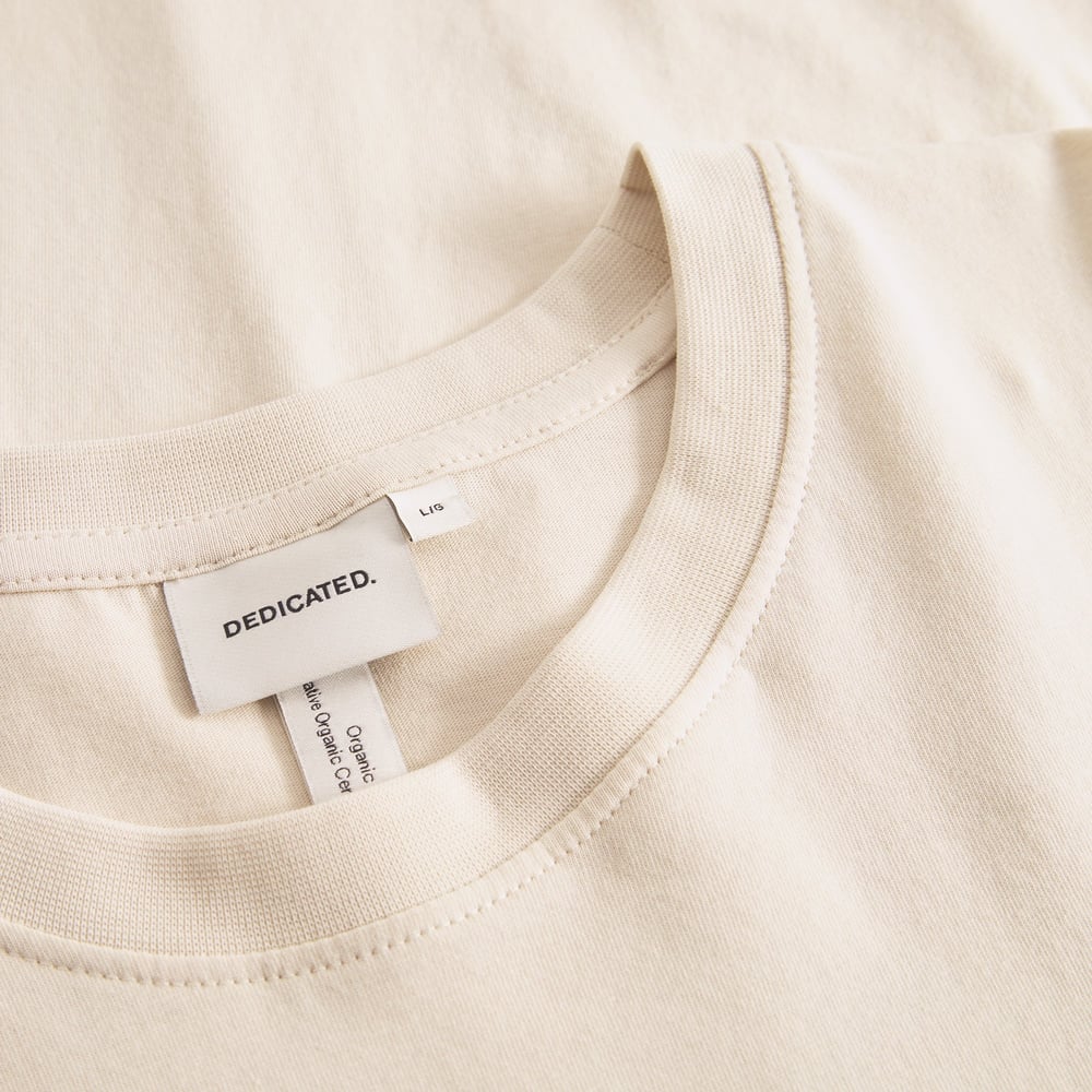 T-shirt Stockholm Bike Front Oat White