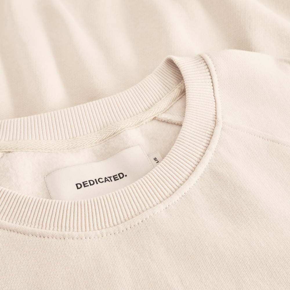 Sweatshirt Malmoe Bike Front Oat White