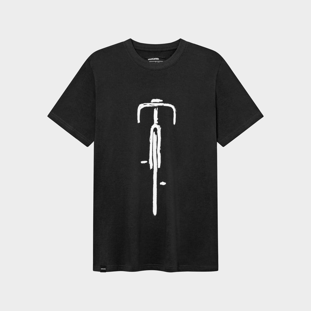 T-shirt Stockholm Bike Front Charcoal