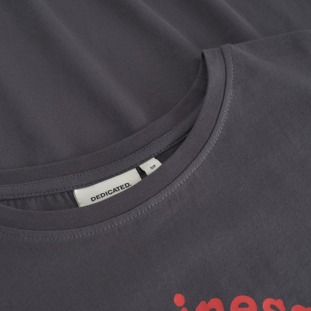 T-shirt Visby Happiness Charcoal