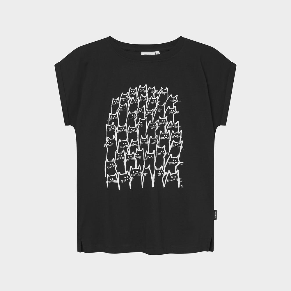 T-shirt Visby Cat Crowd