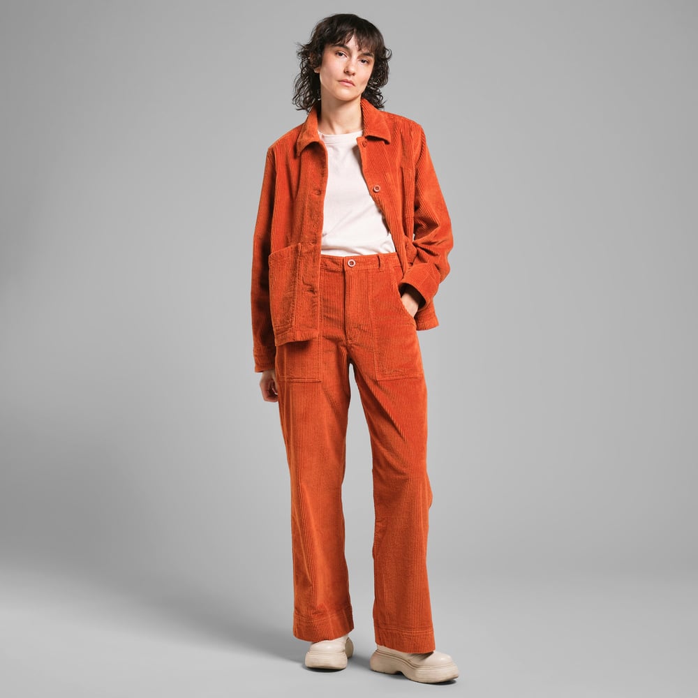 Workwear Pants Vara Corduroy Cinnamon Orange