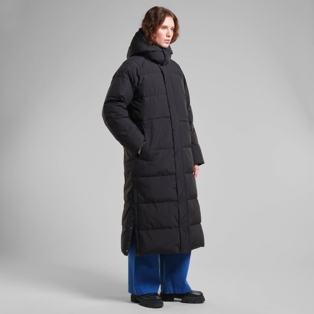 Long Puffer Jacket Karmas Black