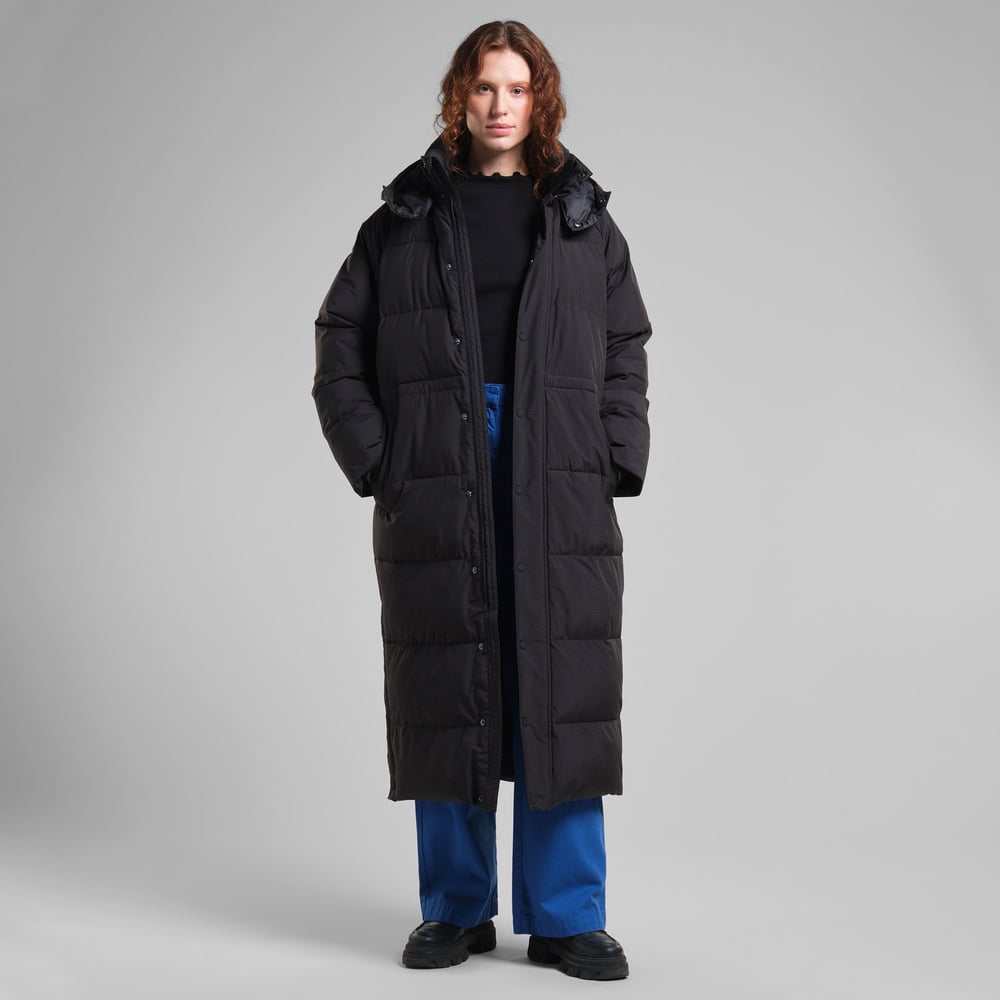 Long Puffer Jacket Karmas Black