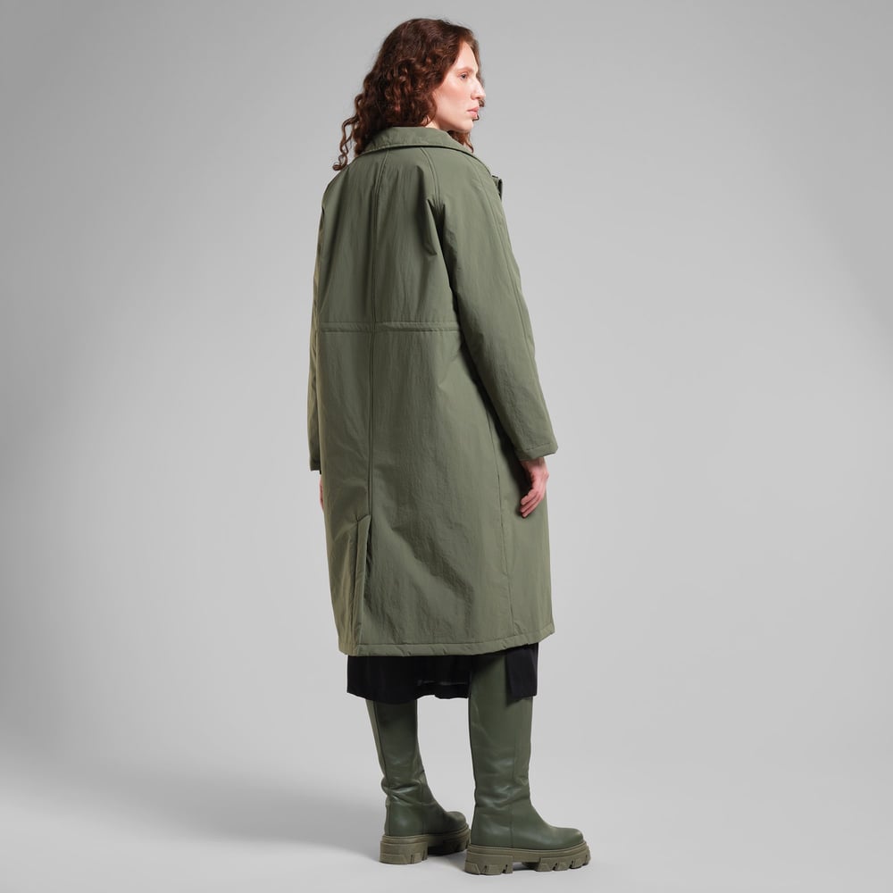 Padded Coat Spraglehall Leaf Green