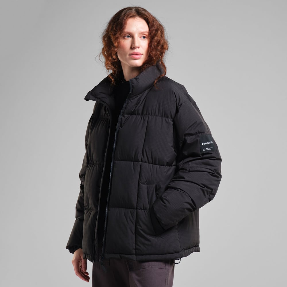 Puffer Sorsele Square Quilt Black