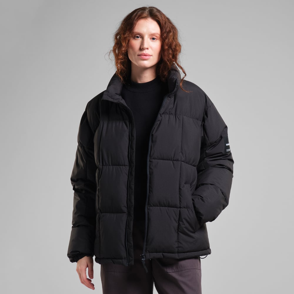 Puffer Sorsele Square Quilt Black
