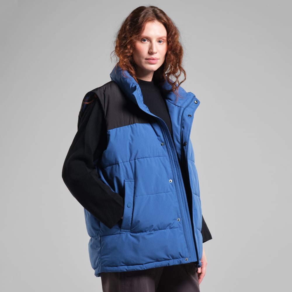 Puffer Vest Bergen True Blue