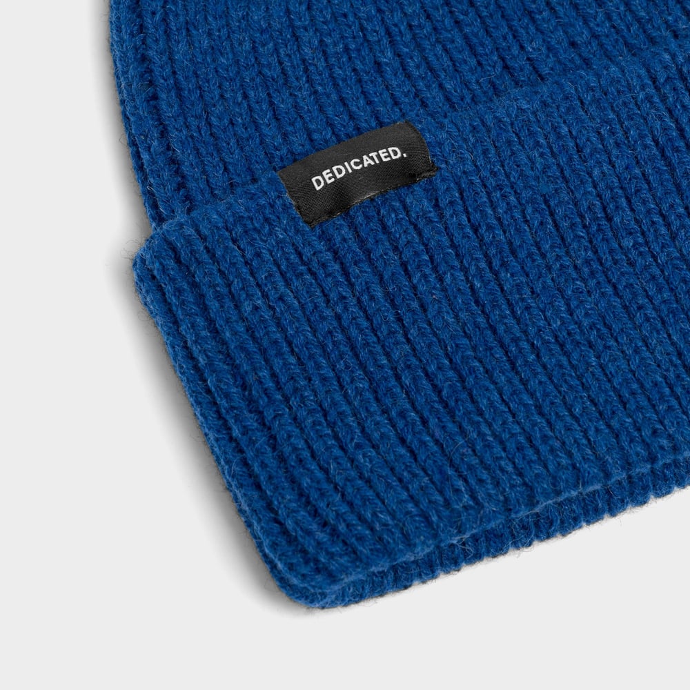 Beanie Hemavan Wool Royal Blue