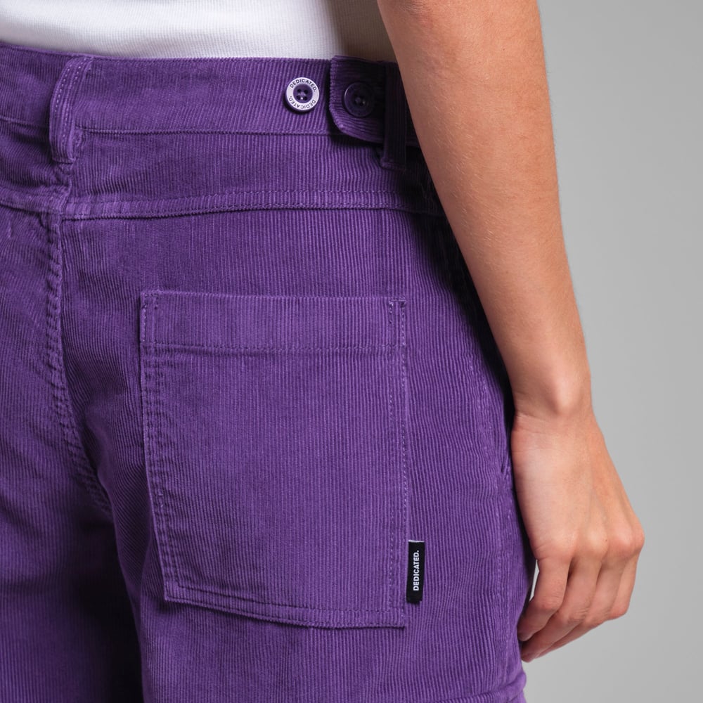 Cargo Pants Bagarmossen Corduroy Picasso Purple