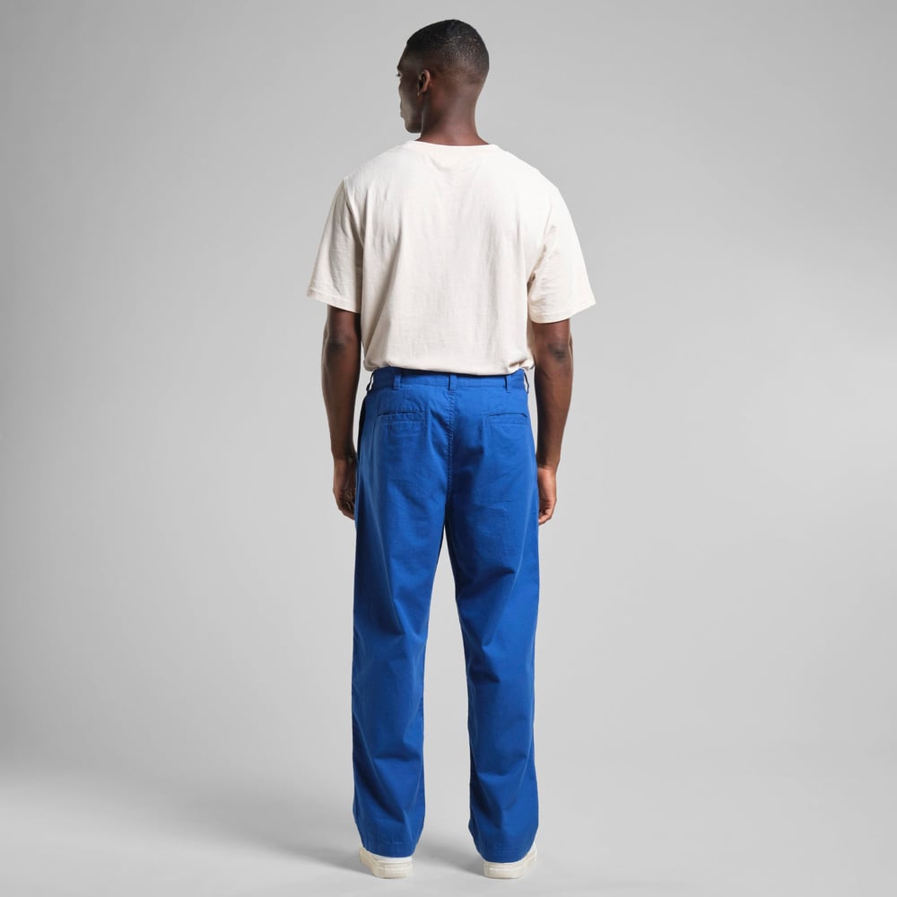 Pants Vallen Canvas Surf Blue