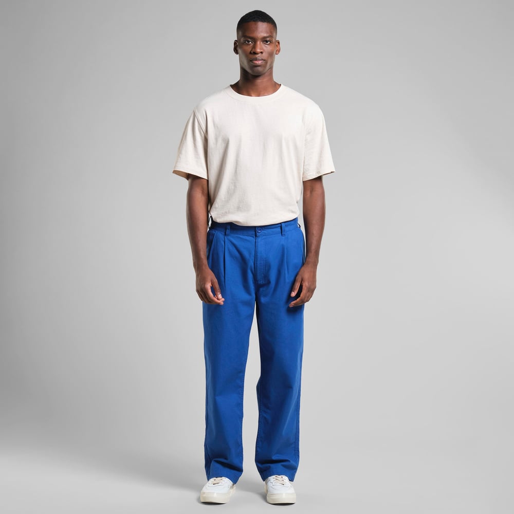 Pants Vallen Canvas Surf Blue