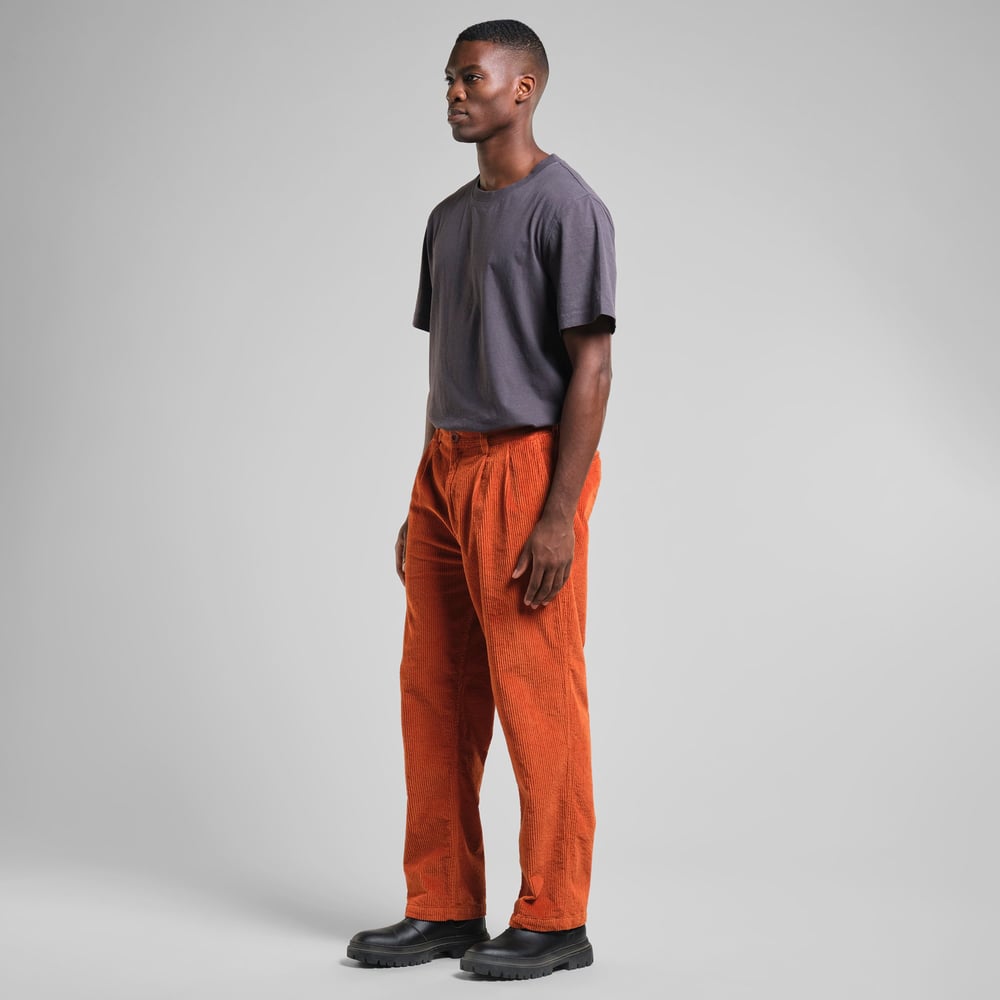 Pants Vallen Corduroy Cinnamon Orange