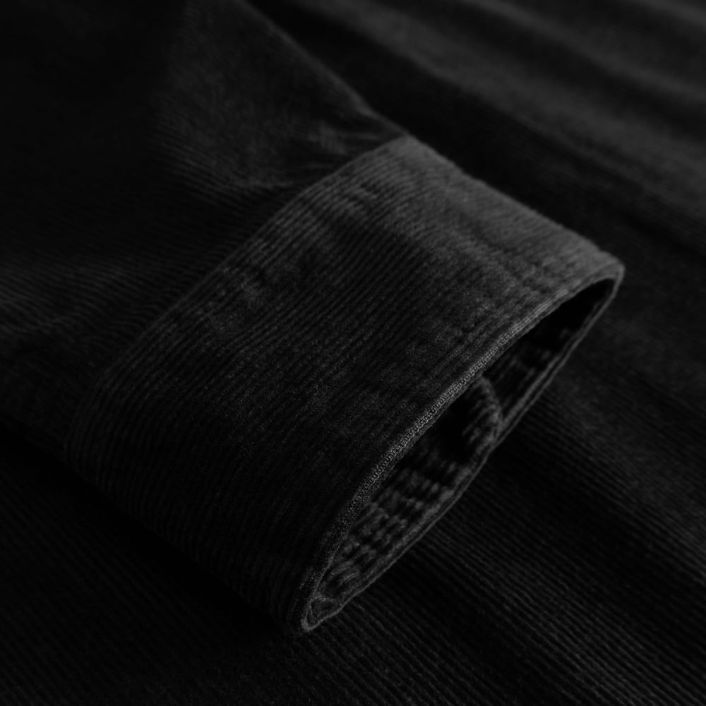 Shirt Varberg Corduroy Black