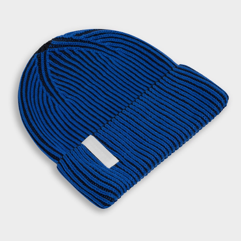 Beanie Narvik Brioche Black/Blue