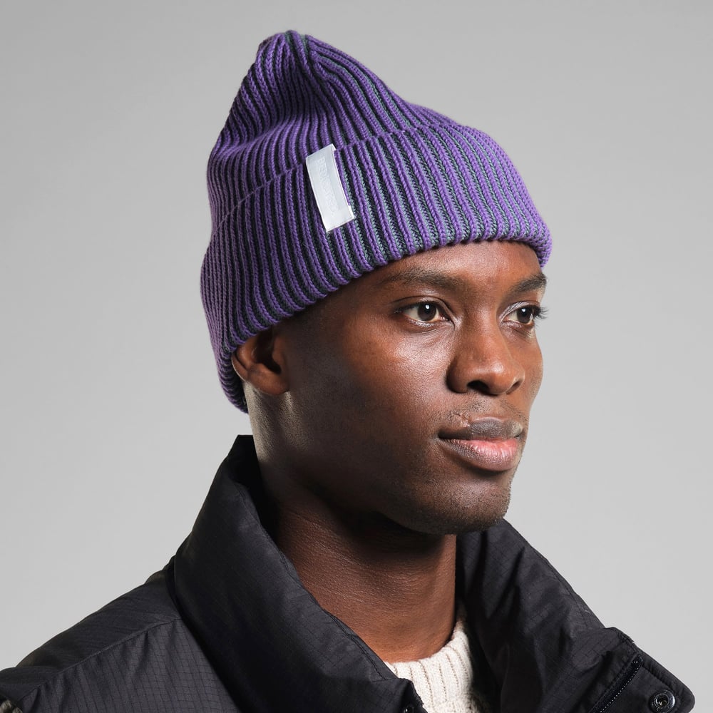Beanie Narvik Brioche Purple/Green
