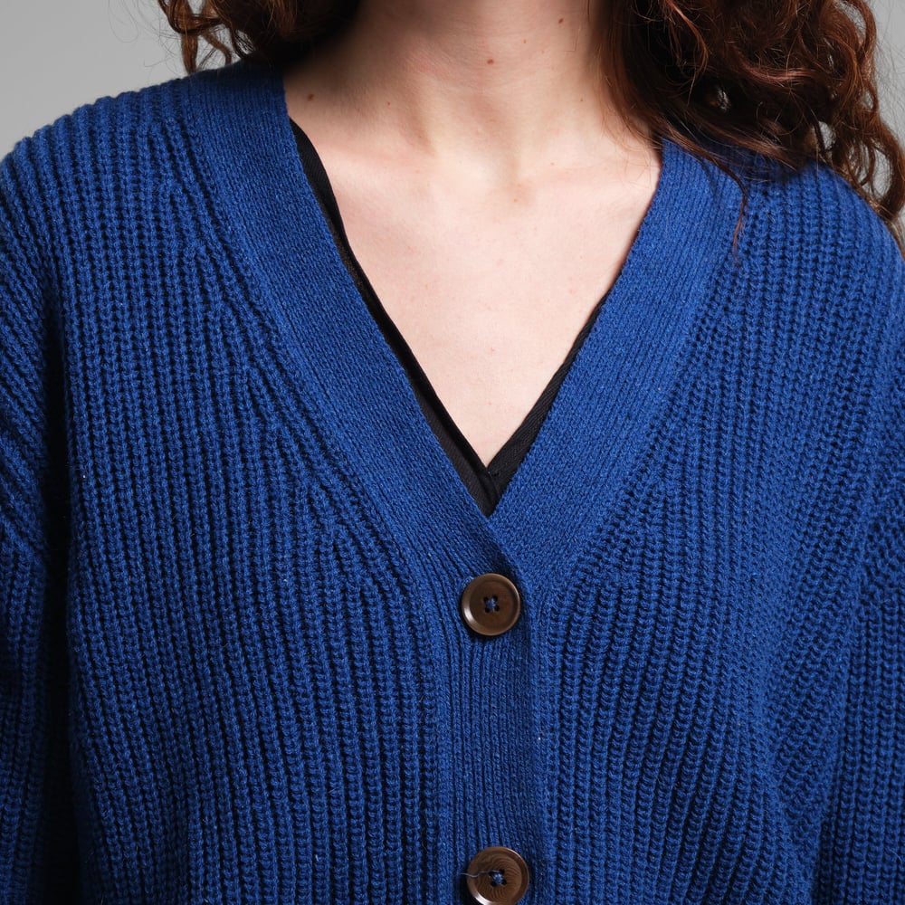 Cardigan Kanan Royal Blue