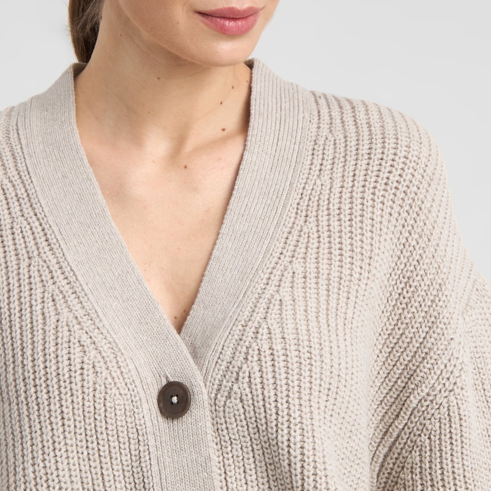 Cardigan Kanan Pearl White