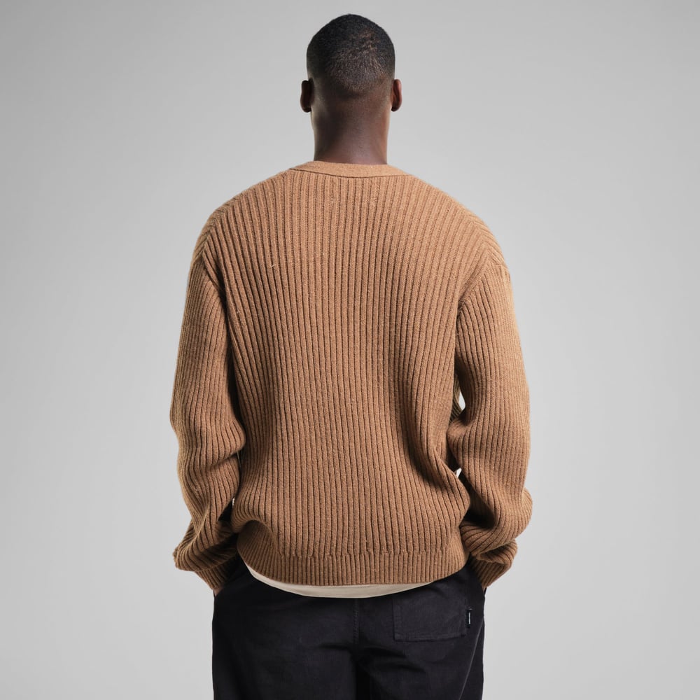 Cardigan Mavas Camel Brown