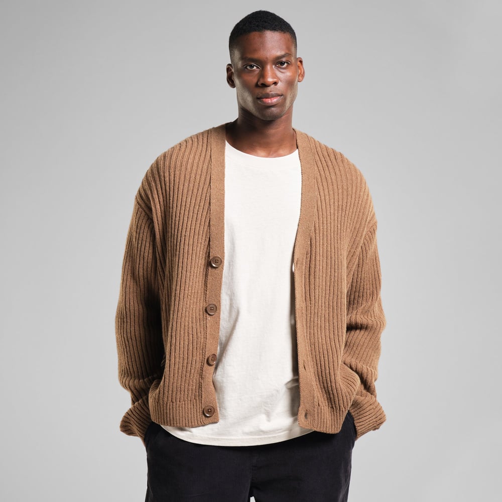 Cardigan Mavas Camel Brown