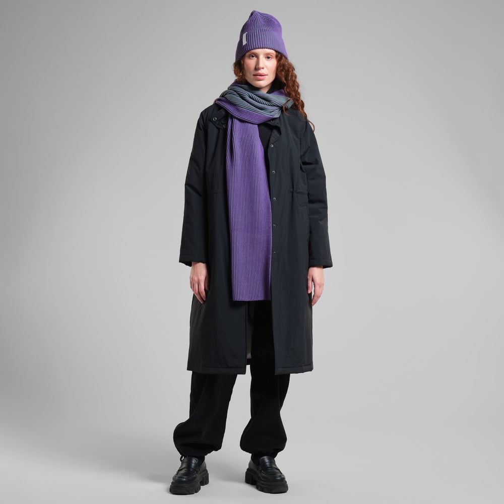 Scarf Norrfors Brioche Purple/Green