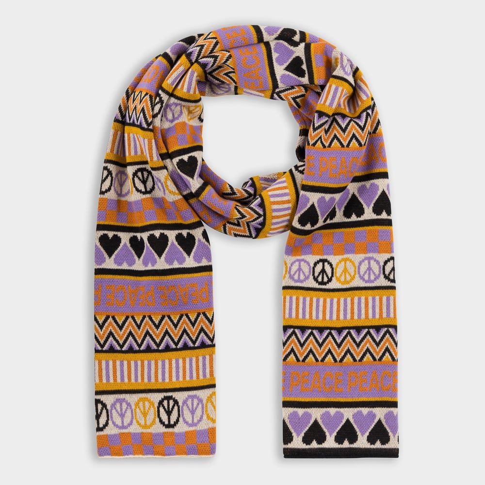Scarf Rossberga Peace Purple