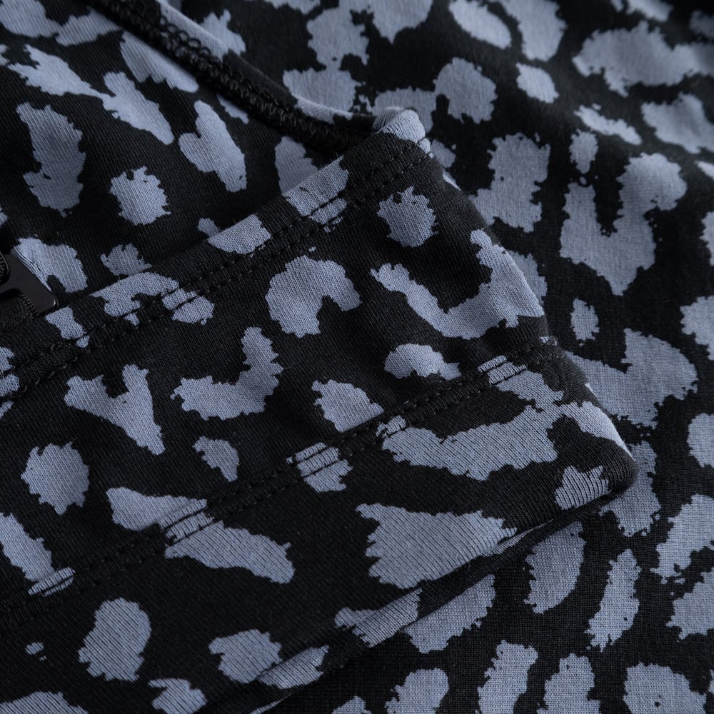 Soft Bra Junsele Leopard Steel Blue