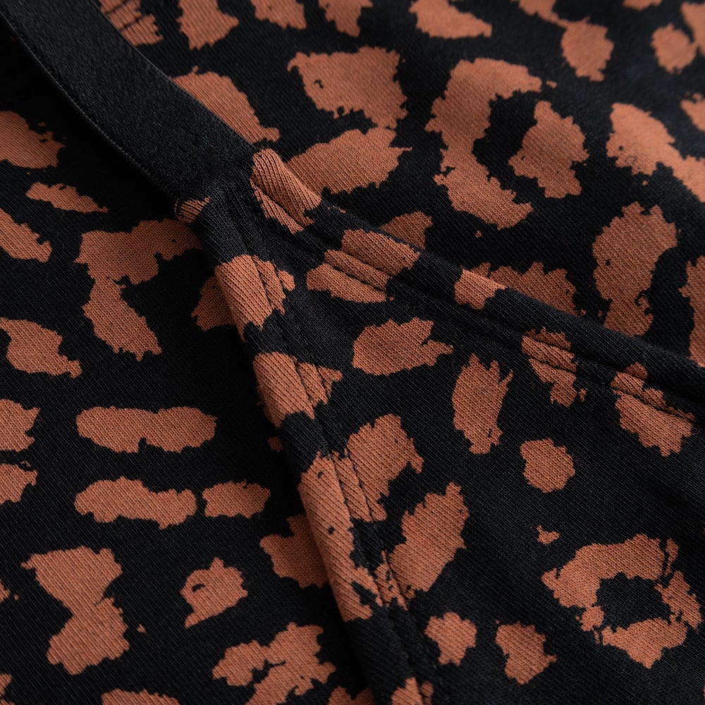 Soft Bra Junsele Leopard Terracotta Red