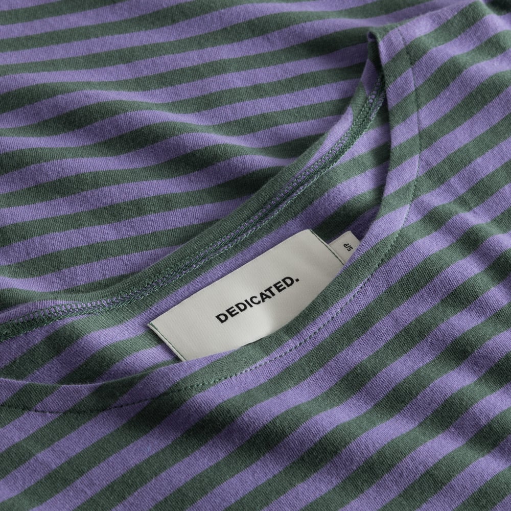 Top Humledal Stripes Forest Green/Paisley Purple