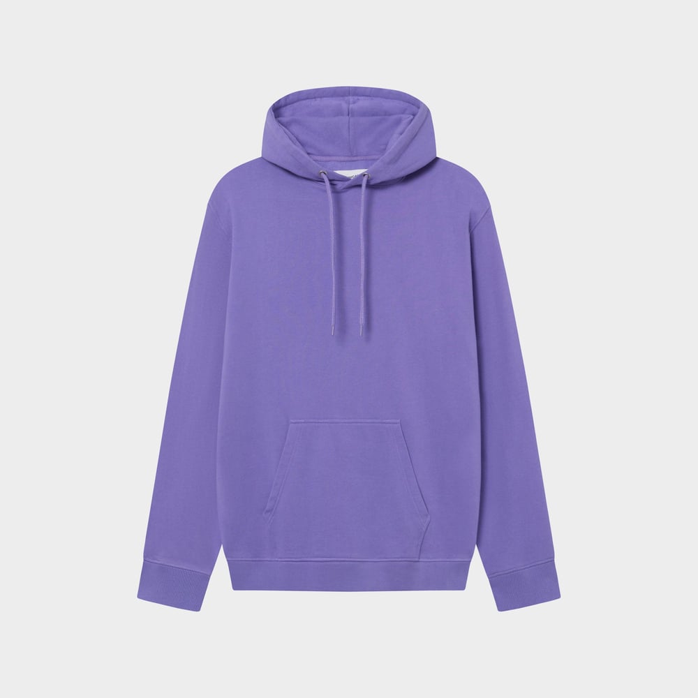 Hoodie Falun Base Paisley Purple