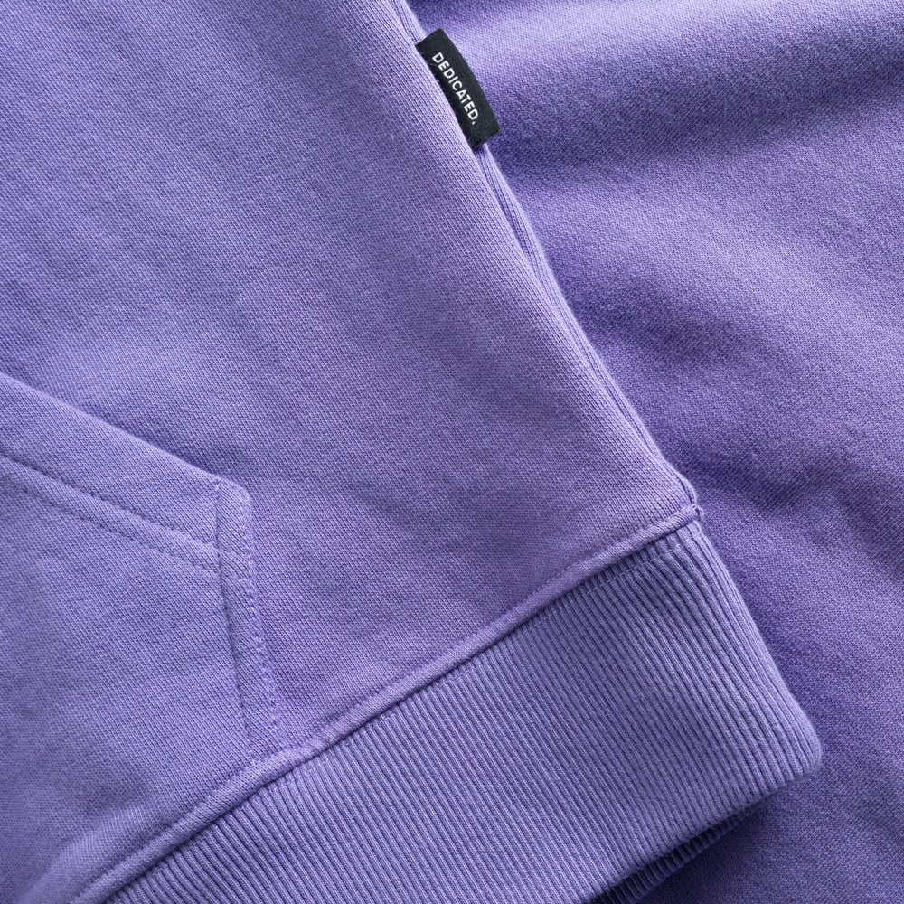 Hoodie Falun Base Paisley Purple