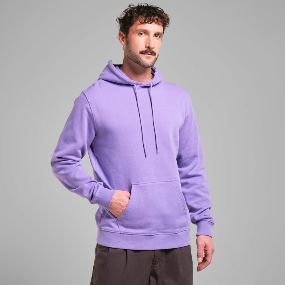 Hoodie Falun Base Paisley Purple