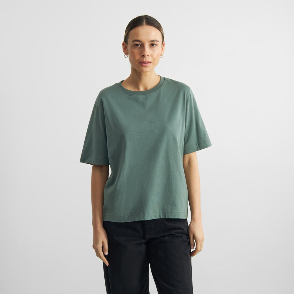 T-shirt Vadstena Base Forest Green