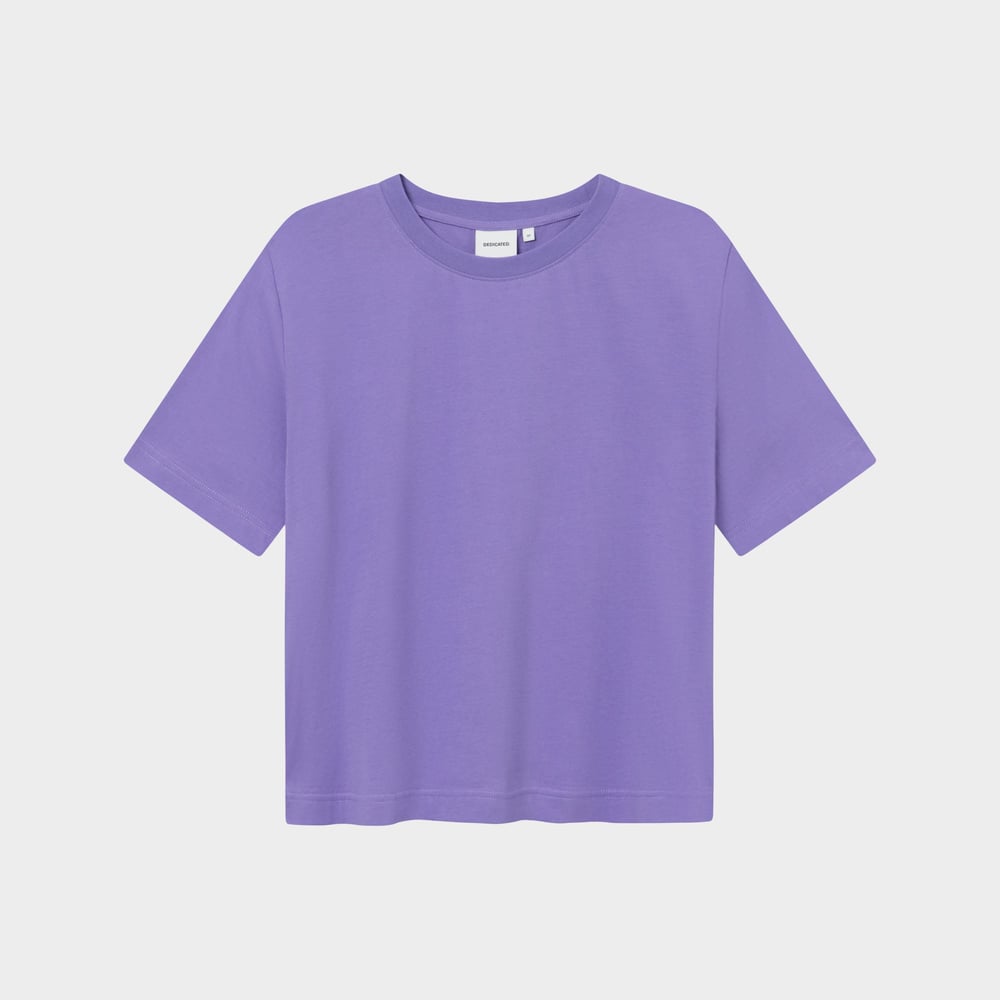 T-shirt Vadstena Base Paisley Purple