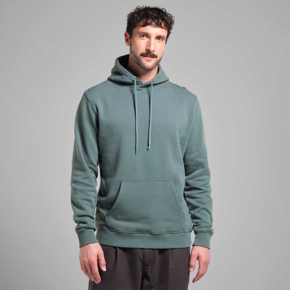 Hoodie Falun Base Forest Green