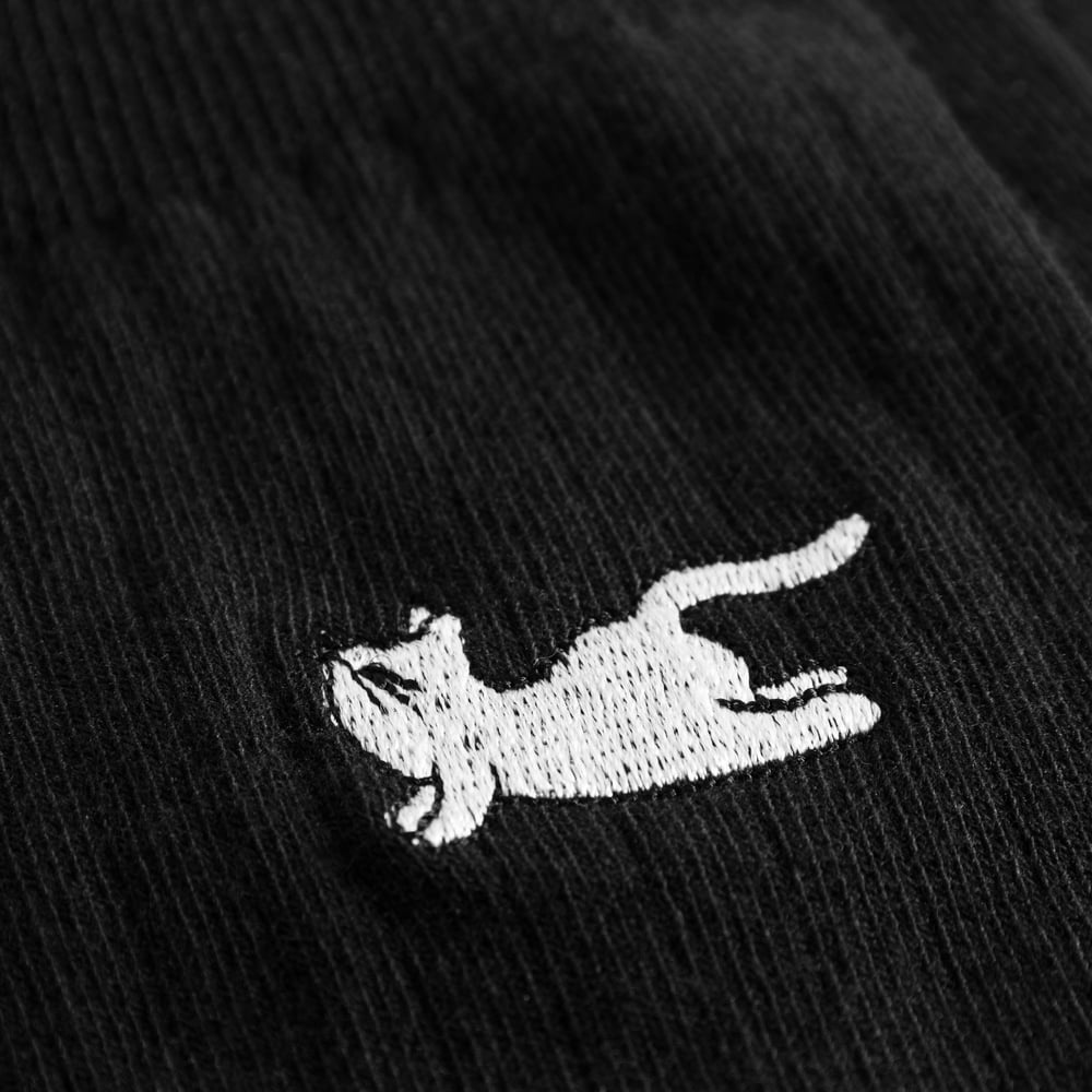 Rib Socks Knivsta Cobra Pose Black