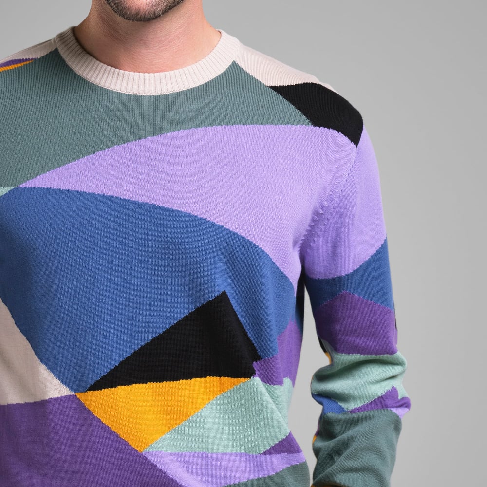 Sweater Mora Cut Peak Multi Color