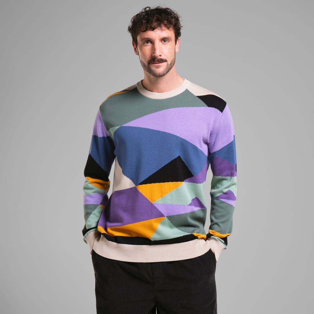 Sweater Mora Cut Peak Multi Color