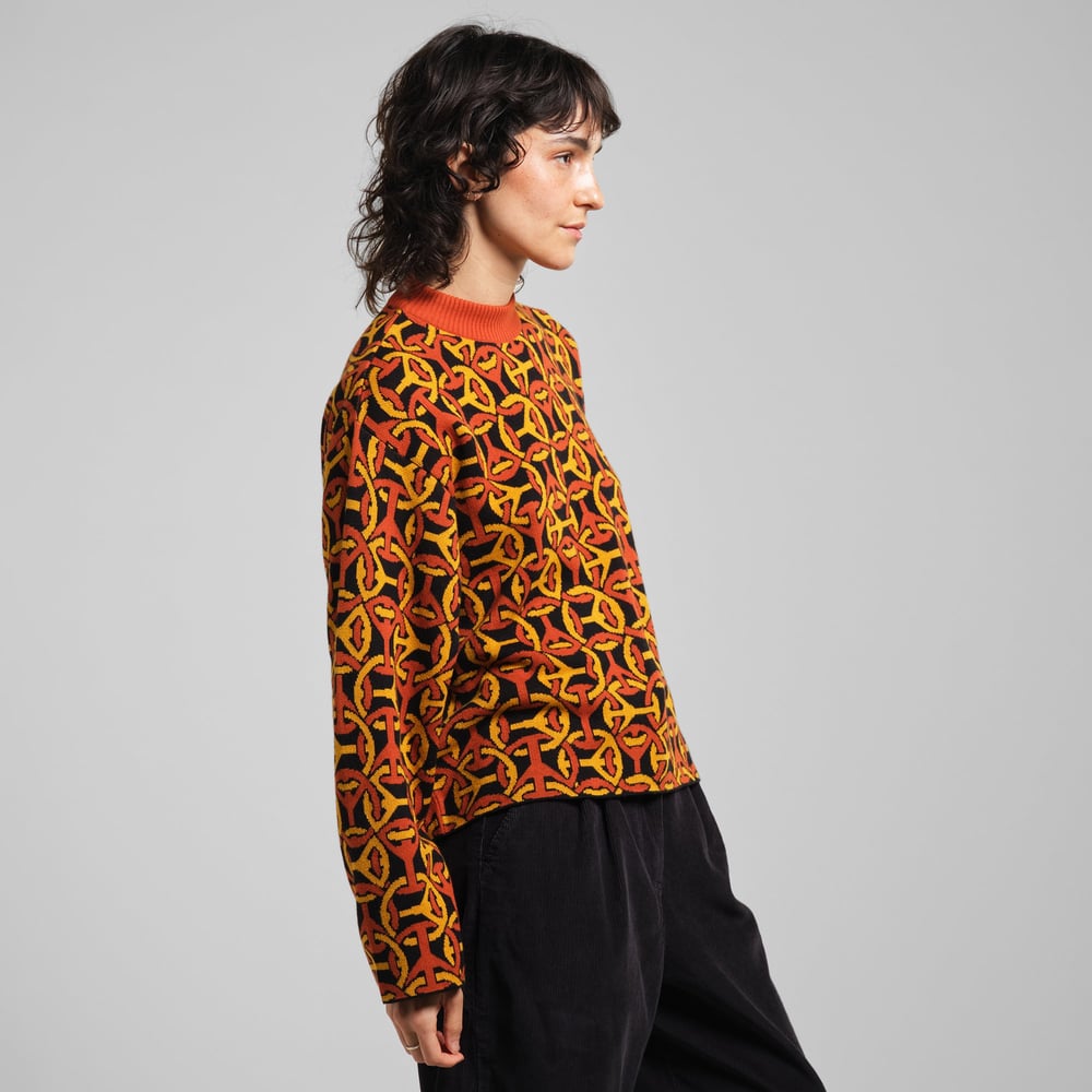 Sweater Limhamn Peace Link Multi Color