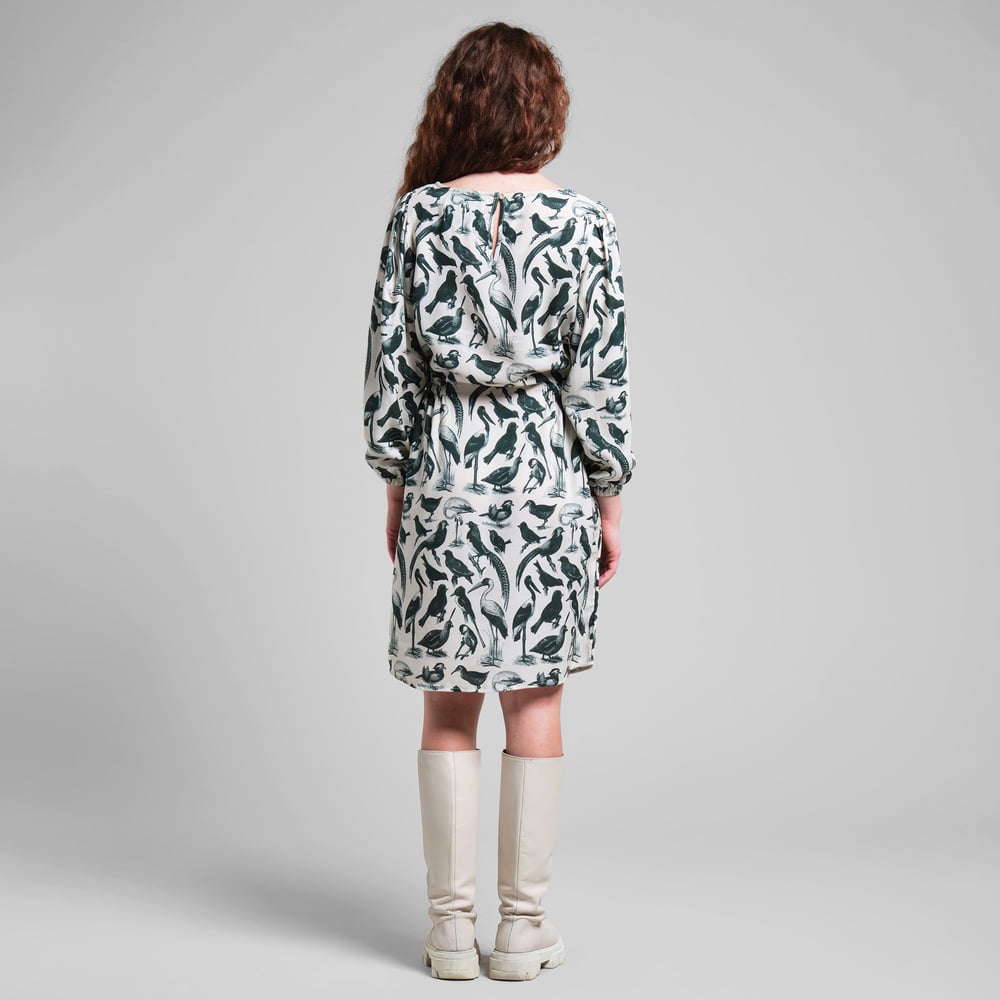 Dress Hjo Birds Green