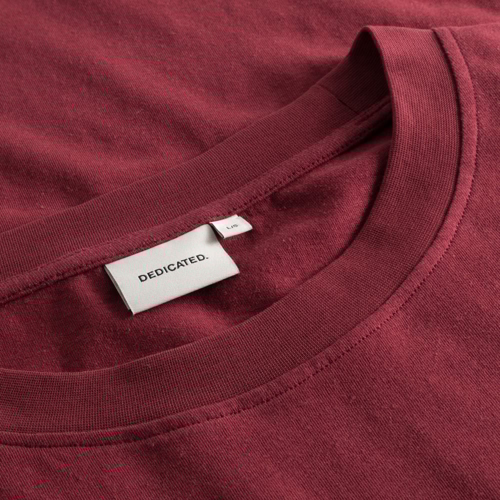 T-shirt Gustavsberg Hemp Tibetan Red