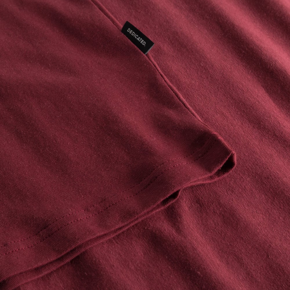T-shirt Gustavsberg Hemp Tibetan Red