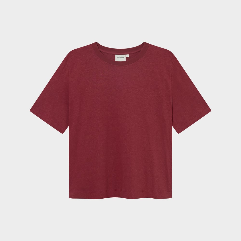 T-shirt Vadstena Hemp Tibetan Red
