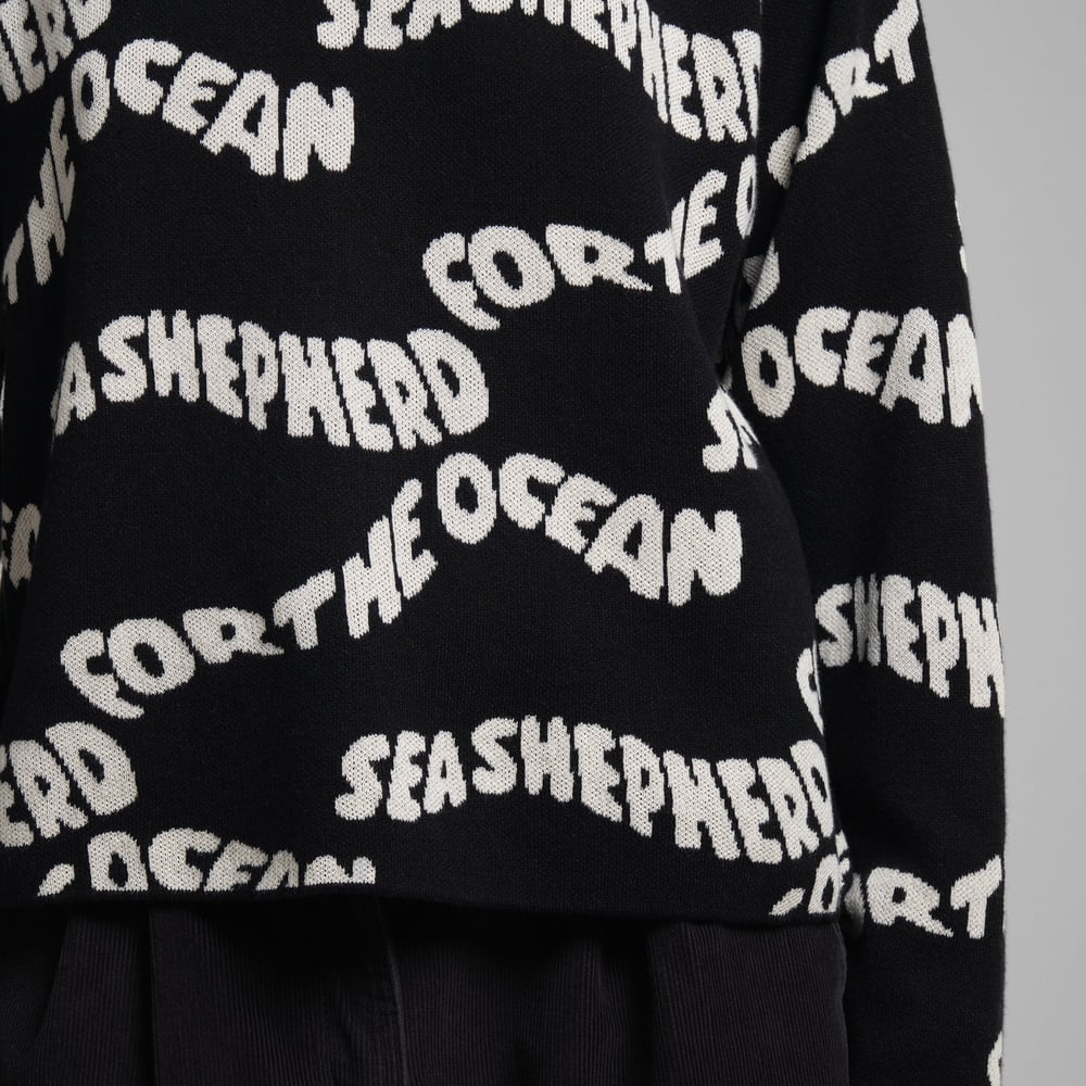 Sweater Limhamn For the Ocean Black