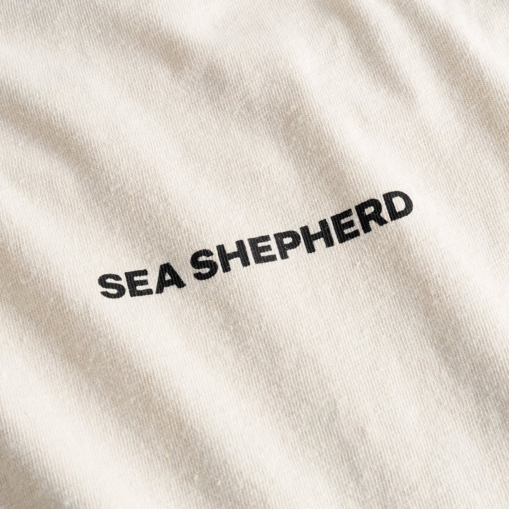 T-shirt Gustavsberg Hemp For the Ocean Vanilla White