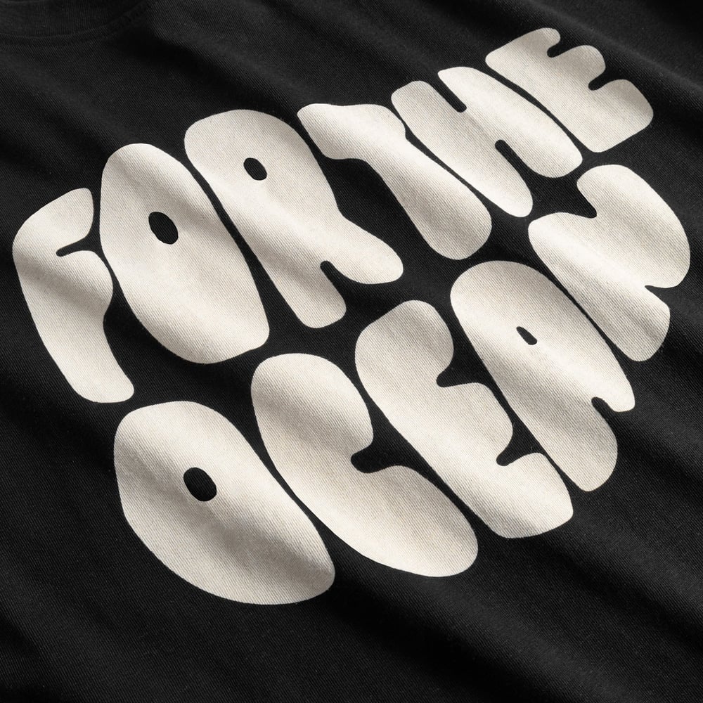 T-shirt Vadstena Hemp For the Ocean Black