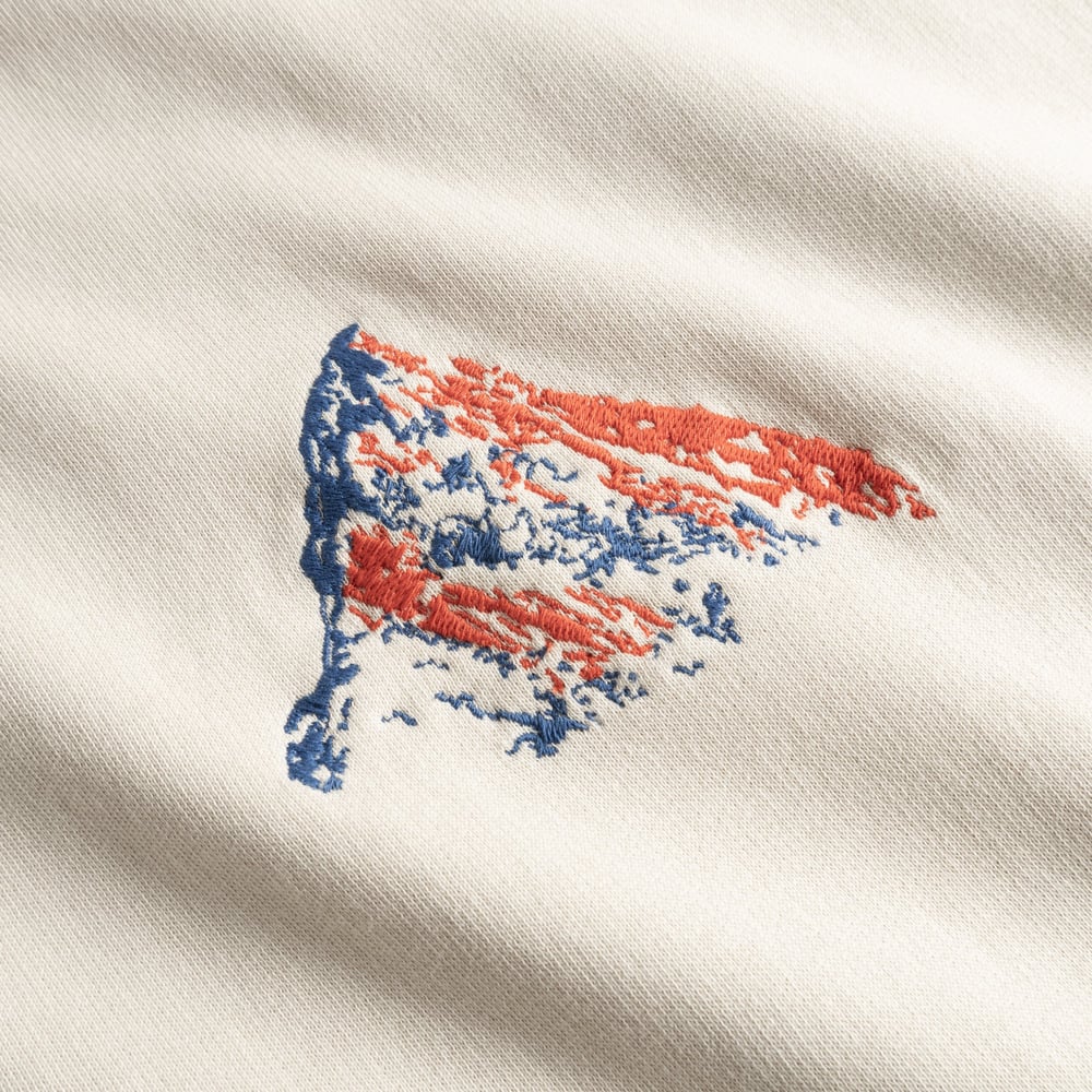 Sweatshirt Malmoe Logo Peak Oat White