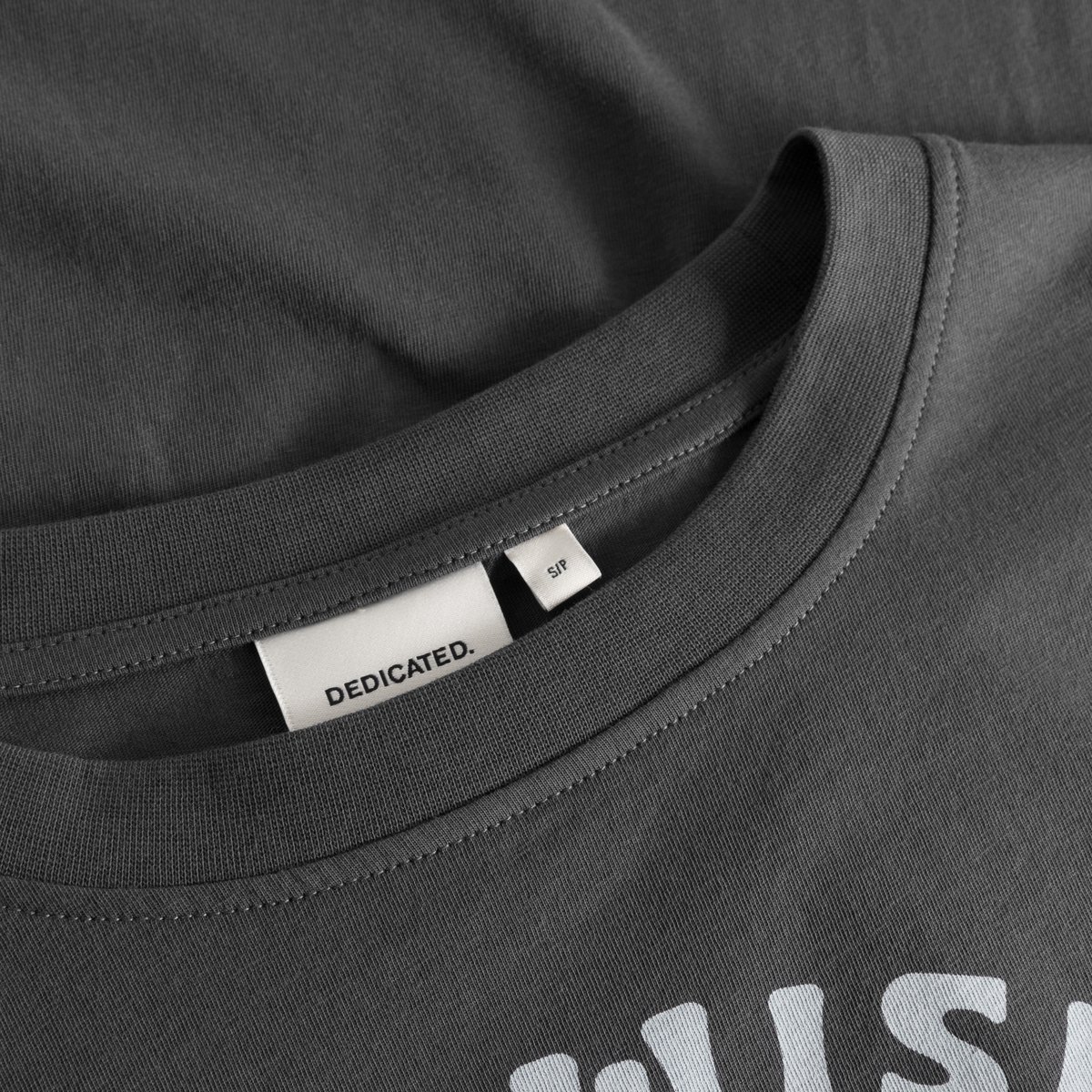 T-shirt Vadstena Be Wise Charcoal