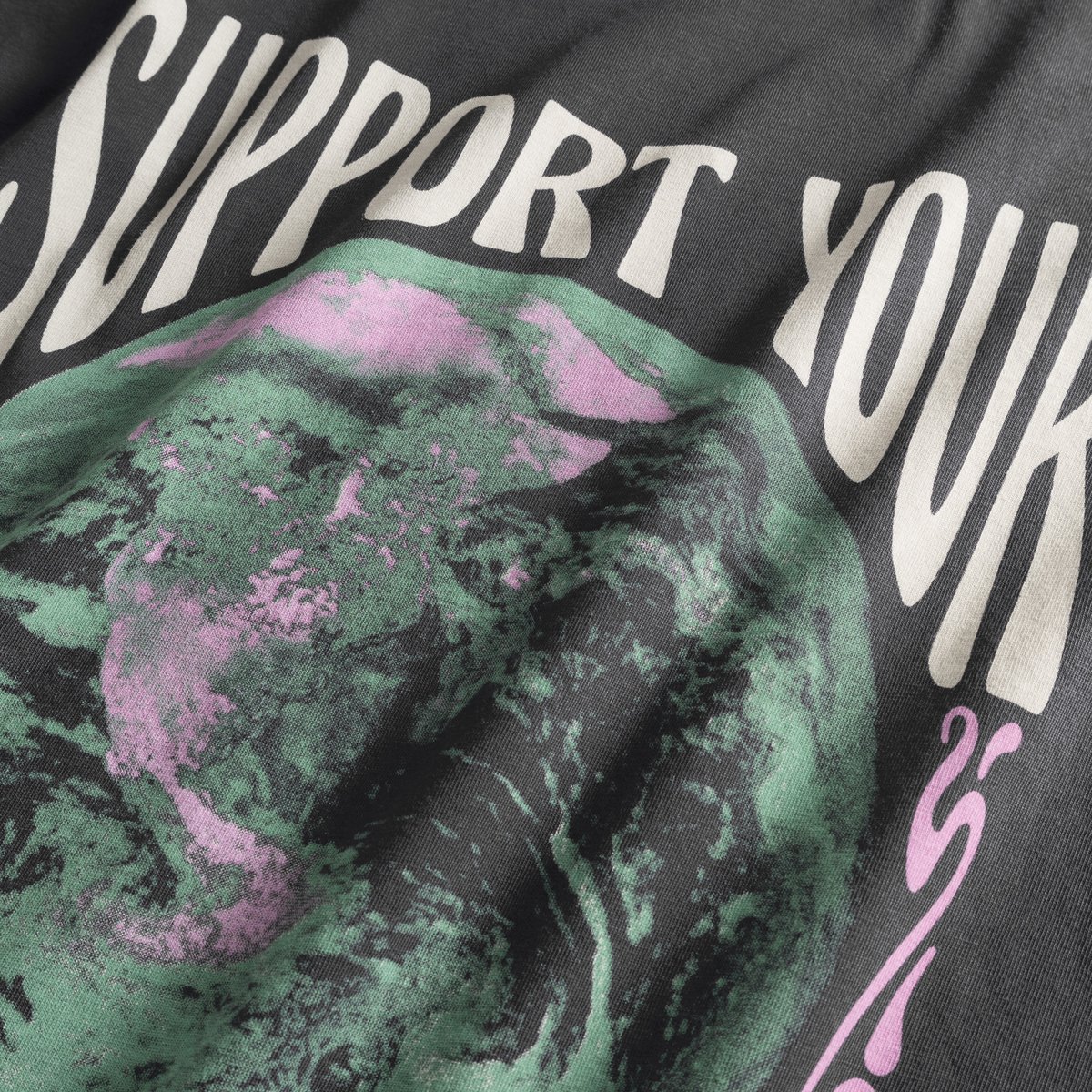 T-shirt Vadstena Your Planet Charcoal