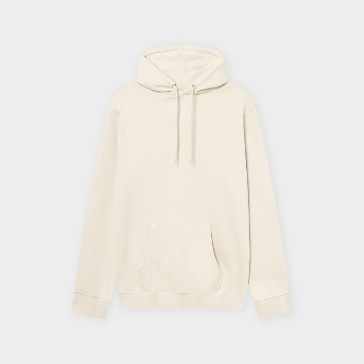 Hoodie Falun Base Oat White